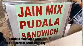 Pudla Sandwich in Mumbai | Where do you get bread cheese pudla in South Bombay | Pudla Sandwich