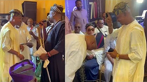 Rasheed Ayinde Merenge moment with K1 D Ultimate Wasiu Ayinde & Mc Oluomo NURTW President