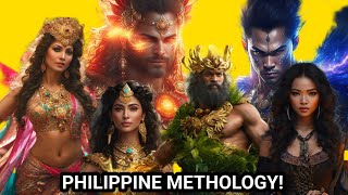 Philippine Diety Bathala, Apolaki, Mayari, Dumakulem, Tala, Mangkukulam, Diyan Masalanta.