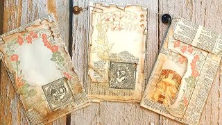 How to Make a Vintage ENVELOPE with a JUNK MAIL | DT project for Digital Collage Club | JJ#196