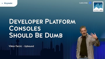 Developer Platform Consoles Should Be Dumb