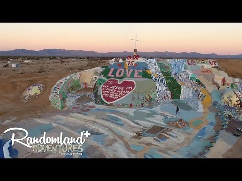 The weirdest stuff in the desert: East Jesus Salvation Mermaid!