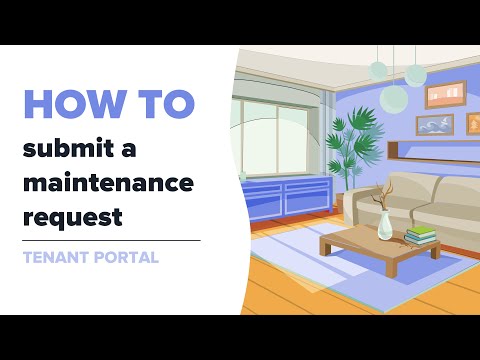 How to submit a maintenance request (Tenant Portal)