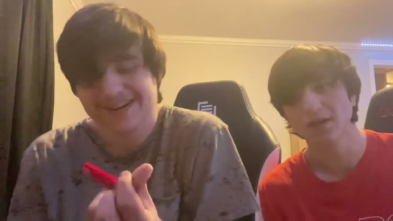 Vape Twins | trying the juicy fruit punch breeze chill THC vape pen