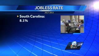 Unemployment rate in Carolinas