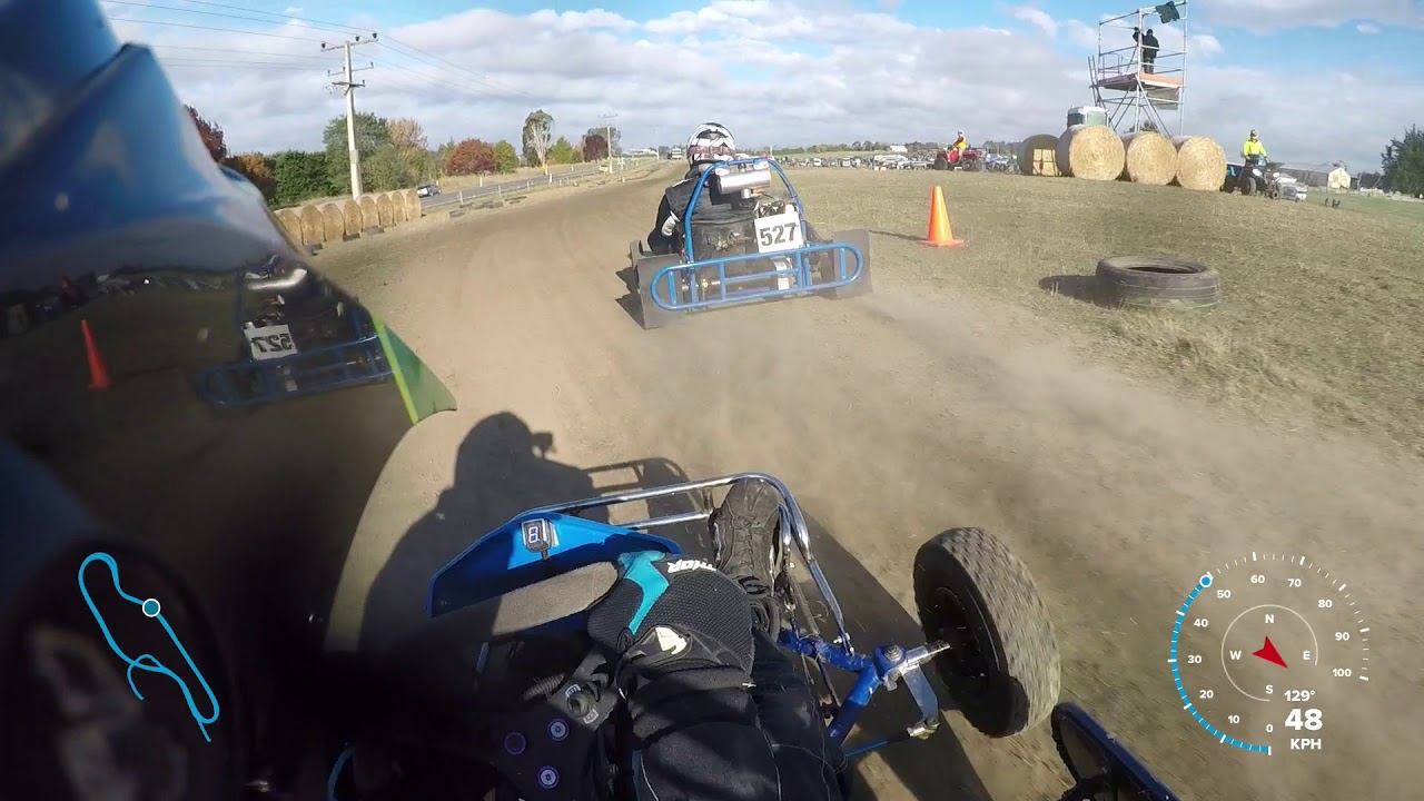 NZ Grass kart champs 2019. (Day 1) Race 3 YouTube