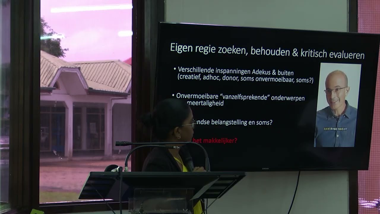 Kirtie Algoe: ‘Hetzelfde circus, Kennis en macht in Suriname’ - Tbn Prime Alert 29 Mei 2026