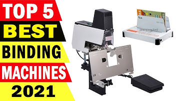 Top 5 Best Binding Machines Review 2021