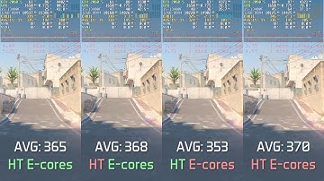 Hyper-Threading & E-Cores - On vs Off | Test in games