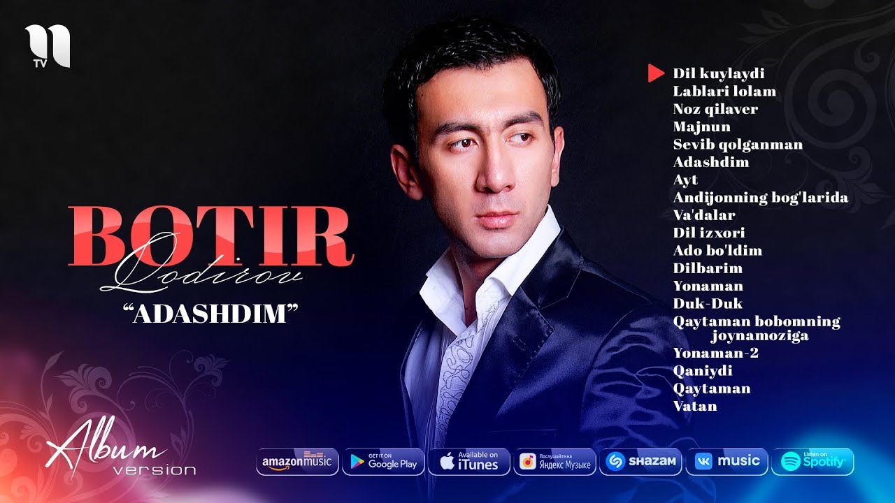 Botir Qodirov - Adashdim nomli allbom dasturi 2012yil