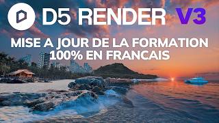 D5 Render 3.0 Training Update 100% in French