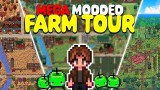 Mega Modded Farm Tour | Stardew Valley