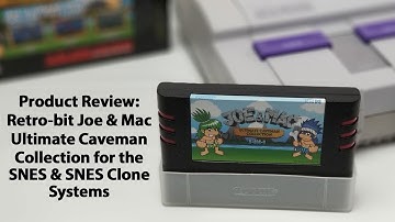 Retro Cartridge Product Review - Retro-bit Joe & Mac Ultimate Caveman Collection 16-bit Multicart