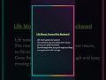Life Moves Forward: Embrace the Change #mindset #youtubeshorts