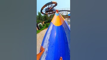 bella ciao got parkour Free running pov 🥳#waterslides #slide #shortlife