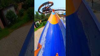 bella ciao got parkour Free running pov 🥳#waterslides #slide #shortlife