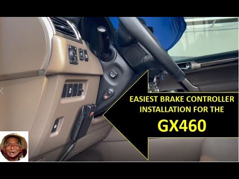 GX460 Brake Controller Installation - YouTube