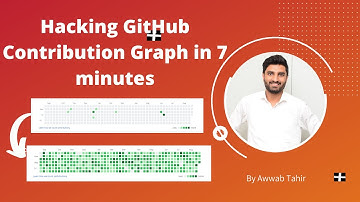 Hack Github Contribution Graph in 7 minutes