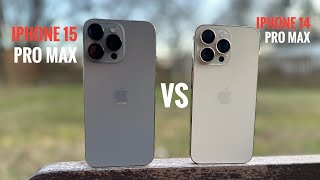 iPhone 15 Pro Max vs iPhone 14 Pro Max