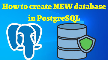 02 How to create database in PostgreSQL