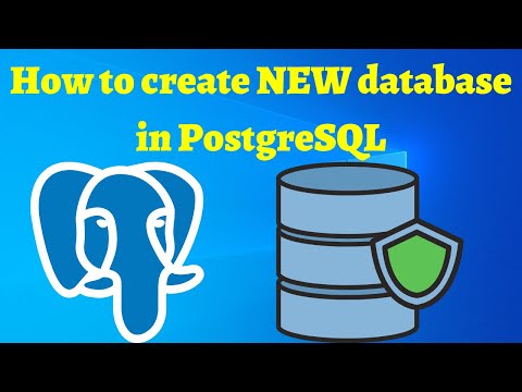 Video: Hoe maak ik een databaseschema in PostgreSQL?