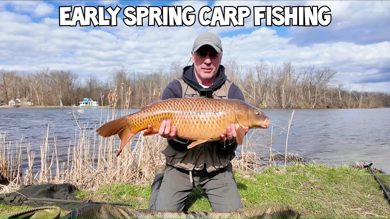 Early Spring Carp Fishing - YouTube