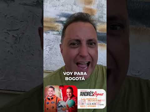 ¡La Pelota de Letras y Llegar a Marte llegan a Bogotá! | Andrés López