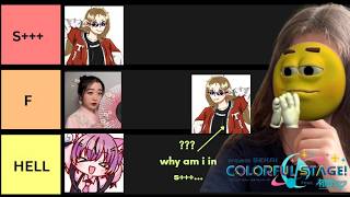 PROJECT SEKAI CREATOR TIERLIST!! (FACE REVEAL VID???)
