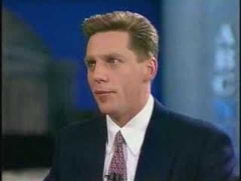 Scientology leader, David Miscavige interviewed on Emmy Award-winning ABC Nightline show, 1992. The high-ranking Church official is coming forward to publicly reveal controversial stories in a way never seen before. Part 6 of 9 Links: abcnews.go.com www.rtc.org Transcript: www.megaupload.com