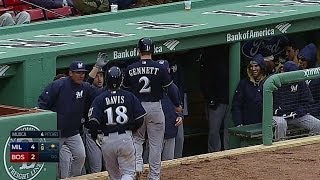 MIL@BOS: Overbay breaks the tie with a two-run double