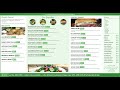 Cornerstone Cafe Menu