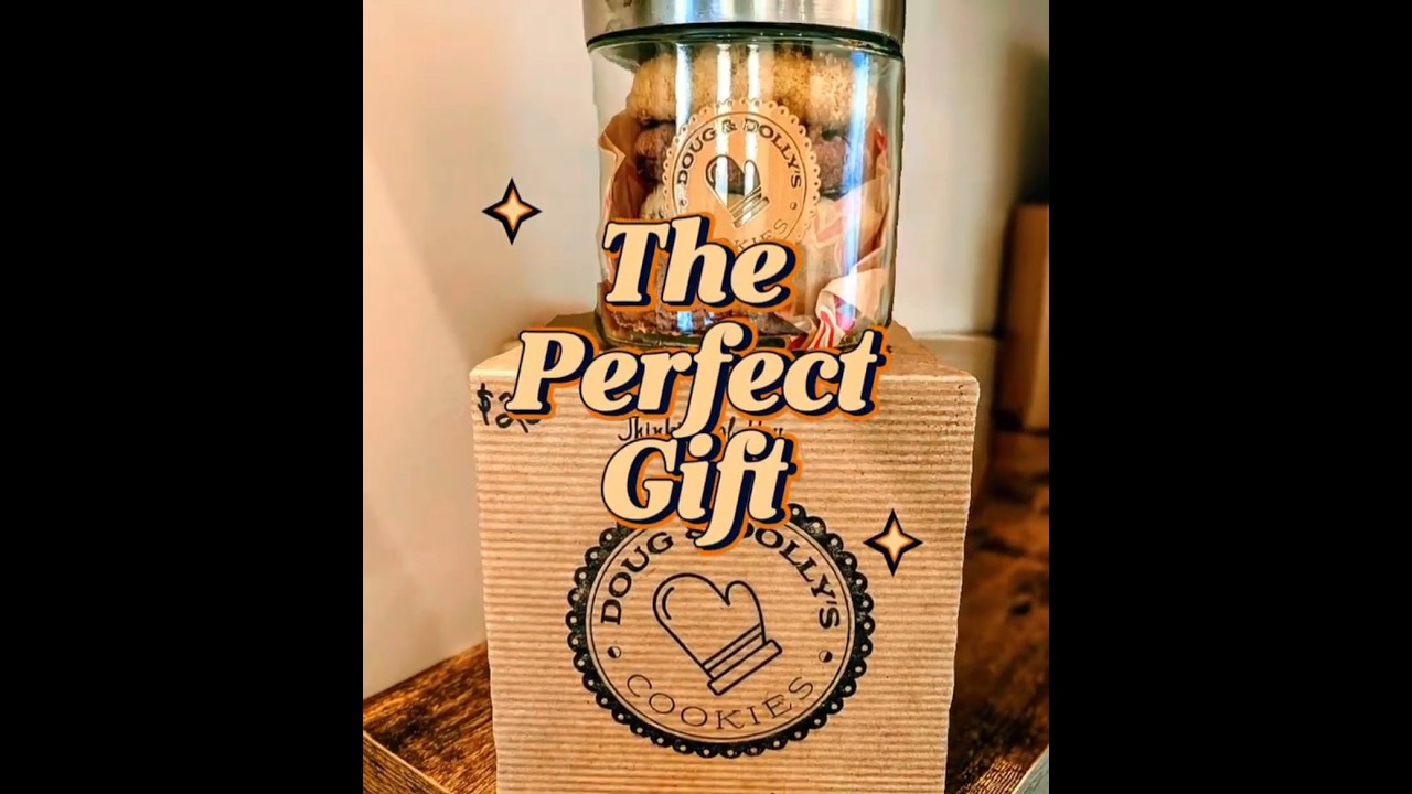 Doug & Dolly's Cookies in Nashville has these awesome cookie jar gift sets! $20 