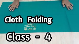 Cloth folding || Basic class || Online class || Mala's Studio