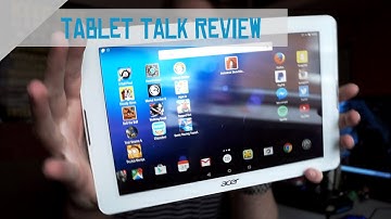 Tablet Talk! Acer Iconia One 10