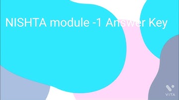 (NISHTA) Module -1 Course Answer Key..