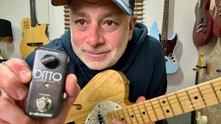 Fun Pentatonic Blues Looper Guitar Lesson Using Chords and Licks