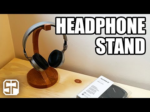 Wooden Headphone Stand : 4 Steps - Instructables