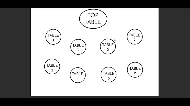 How to Create a Wedding Table Plan with Zero Stress