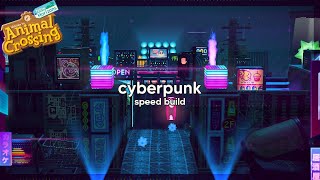 Cyberpunk 👾 Animal Crossing entrance ideas // Speed Build