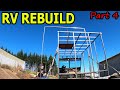 RV Rebuild (Part 4) Framing The Roof &amp; Building A Mini Gantry