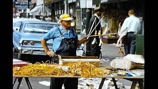 Maxwell Street Market in 1966