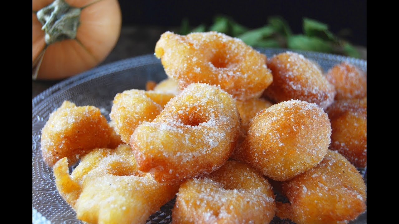 Buñuelos de calabaza y mi presentación para blogueros cocineros 2017