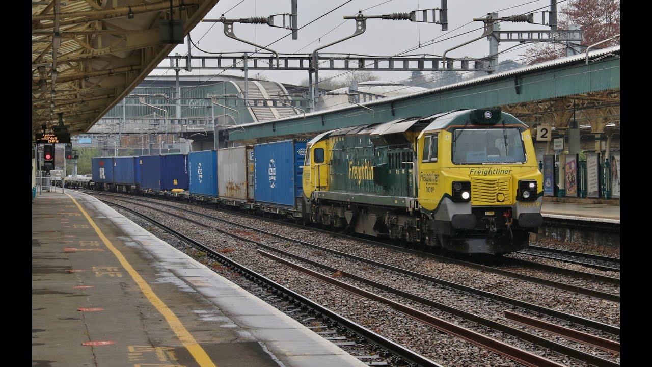Afternoon freight and loco moves action at Newport & Severn Tunnel