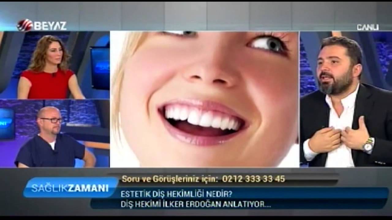 Dis Hekimi Ilker Erdogan Beyaz Tv Saglik Zamani 24 10 2015 Youtube