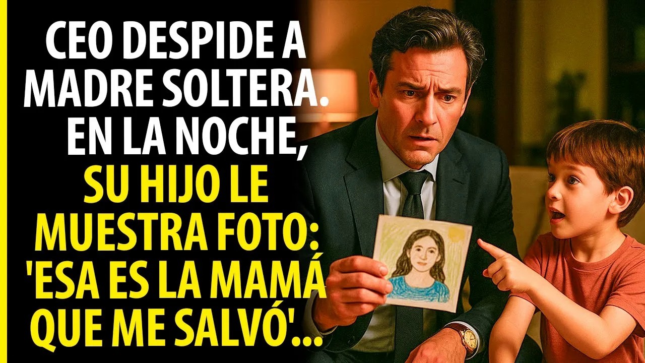 CEO DESPIDE A MADRE SOLTERA   EN LA NOCHE, SU HIJO LE MUESTRA FOTO： 'ESA ES LA MAMÁ QUE ME SALV