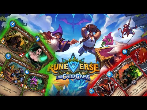 Выбор класс. Runeverse The Card Game 4#  Прохождение. Обзор. Выбор карт.