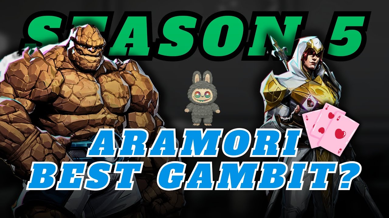 IS ARAMORI THE BEST GAMBIT IN MARVEL RIVALS? THING x GAMBIT NEW BUFFS ...