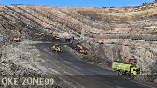 Celebrity Digging for hope||Uncovering and opening coal mine||over burden and coal Hauling process Net Worth