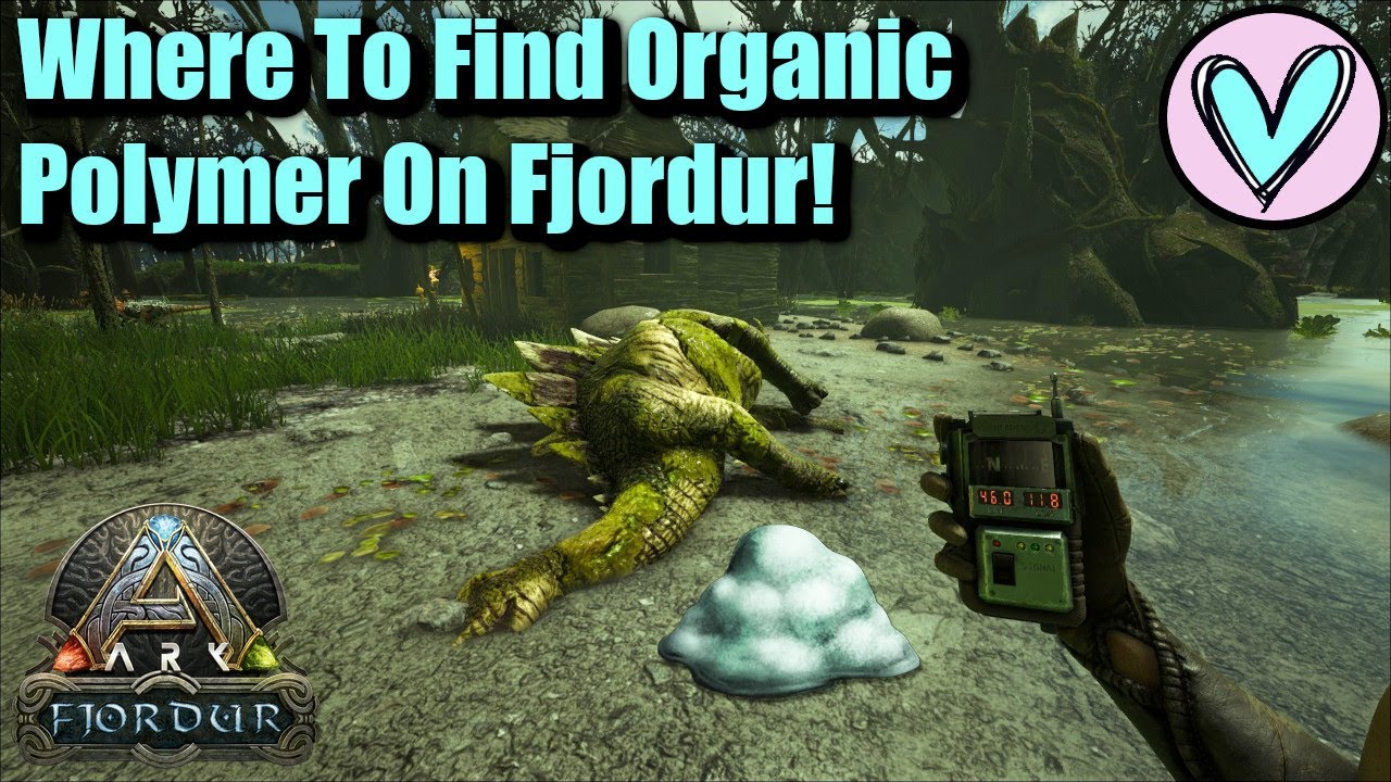 Where To Find Organic Polymer On Fjordur! Ark Fjordur! YouTube