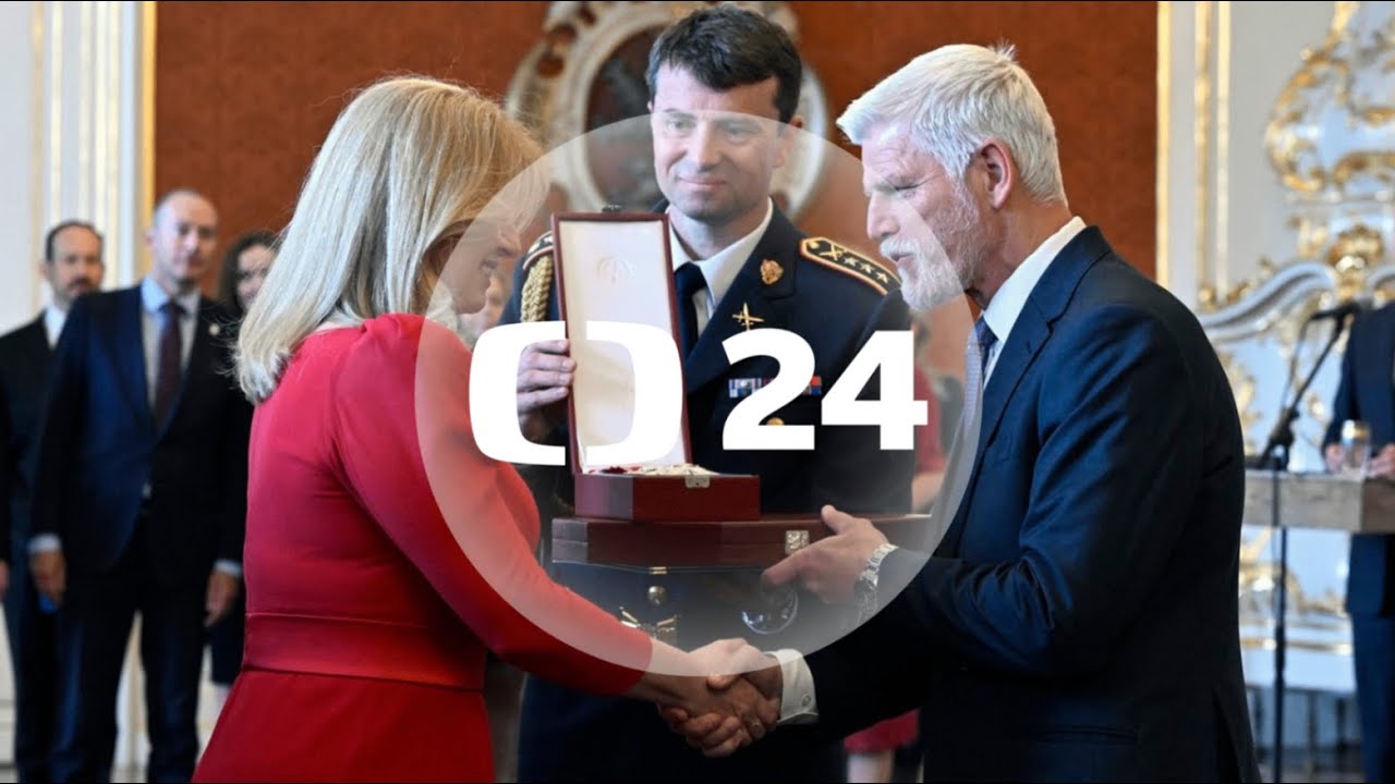 Petr Pavel a Zuzana Čaputová si vyměnili nejvyšší vyznamenání